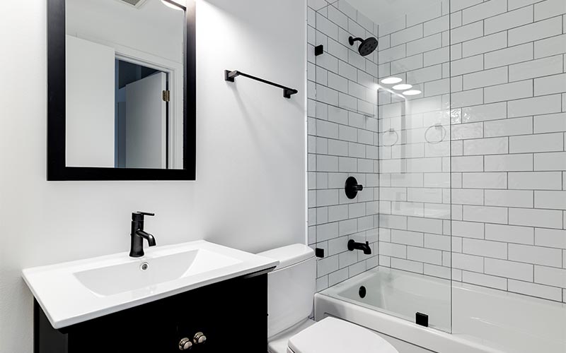 Quality, stylish bathroom finishes and fixtures